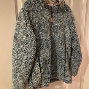 Sherpa Quarter Zip Sweater